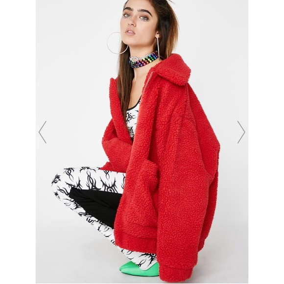 Sebby Collection Teddy Sherpa Faux Fur Jacket - Picture 8 of 8